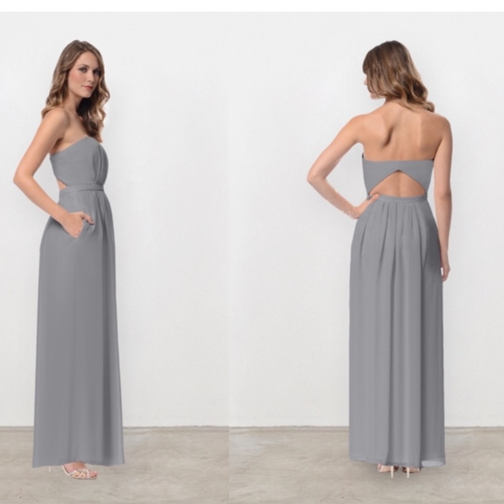 Slate Gray Dove and Dahlia Caroline Dress- Size 4